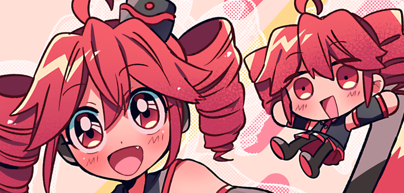 kasane teto (utau and 1 more) drawn by yuusuke-kun