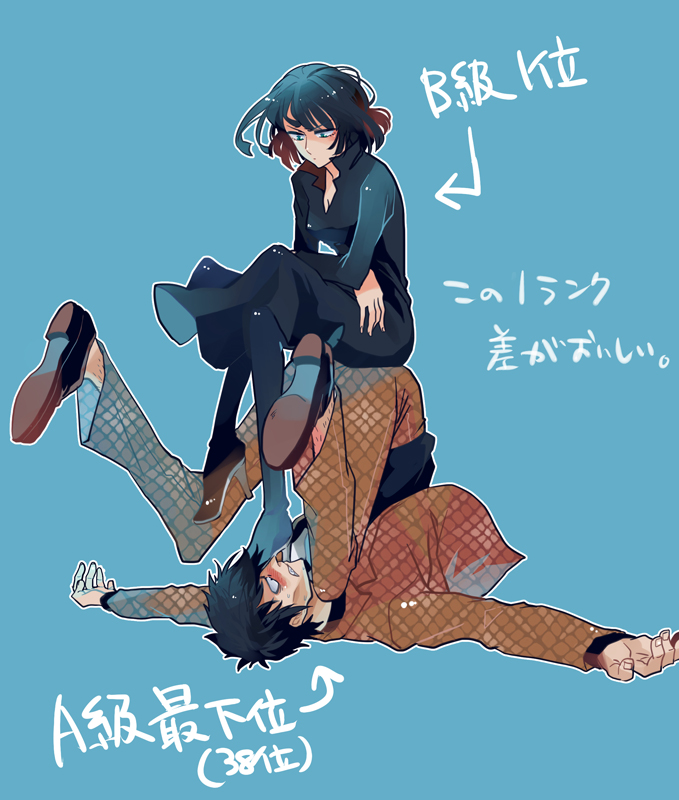 fubuki and snake (one-punch man) drawn by matatabi_nia
