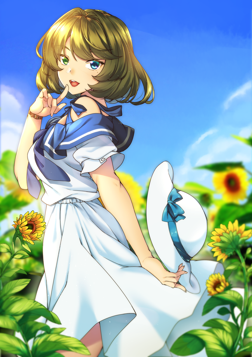 takagaki kaede (idolmaster and 1 more) drawn by shirokuma_a