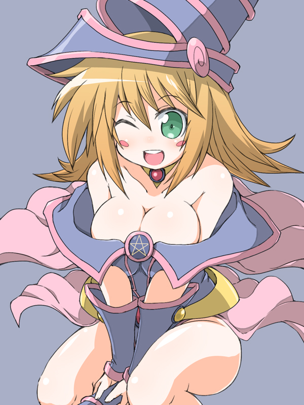 dark magician girl (yu-gi-oh!) drawn by naitou_kouse