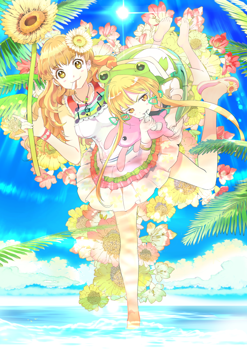 futaba anzu and moroboshi kirari (idolmaster and 1 more) drawn by 119