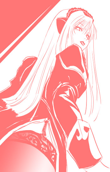 priest and whitemaria (ragnarok online) drawn by mr.romance