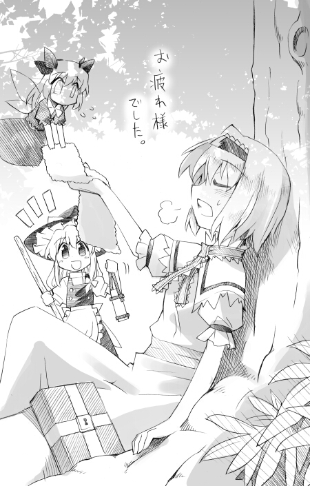 kirisame marisa, alice margatroid, and shanghai doll (touhou) drawn by toto_nemigi