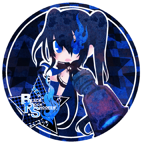 black rock shooter (black rock shooter) drawn by hane_(megaraba)