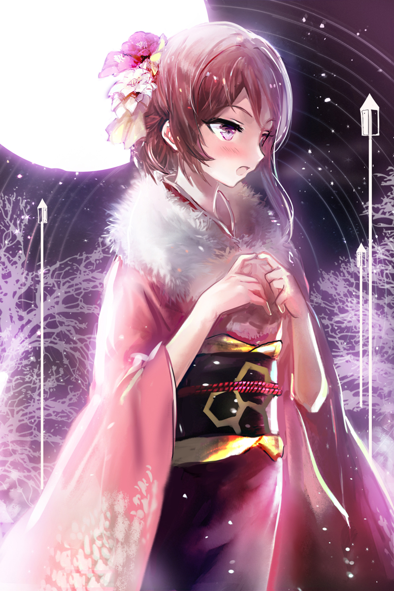 nishikino maki (love live! and 1 more) drawn by juexing_(moemoe3345)