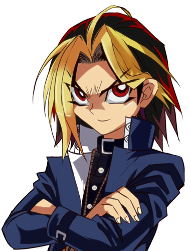 yami yugi (yu-gi-oh!) drawn by da_huang