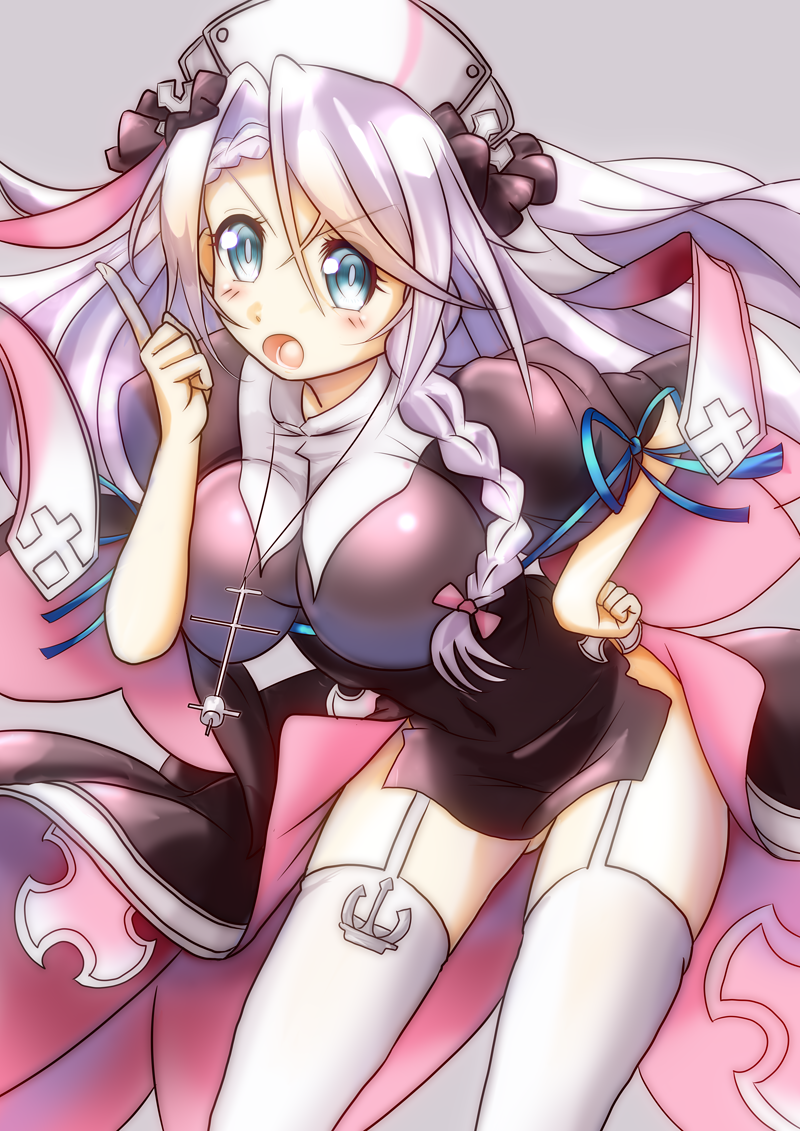 vestal (azur lane) drawn by moke_ro