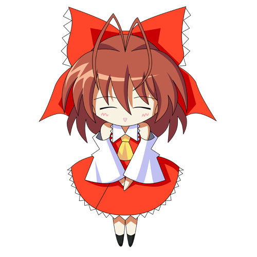 hakurei reimu, furukawa nagisa, and nakahara mai (touhou and 2 more) drawn by shin'ya_(shinya_y)