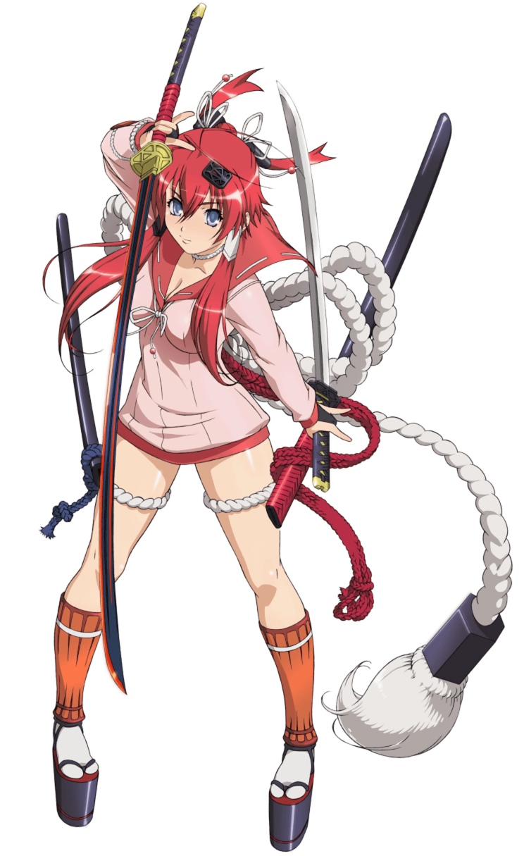 yagyuu juubei (hyakka ryouran samurai girls) drawn by nishii_(damnedrive)