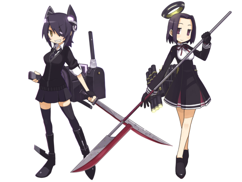 tenryuu and tatsuta (kantai collection) drawn by kohinata_sora