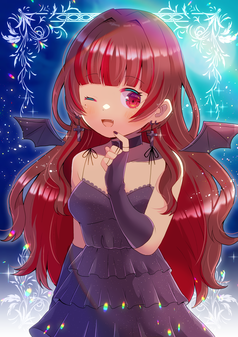 eipuru (indie virtual youtuber) drawn by kou_hiyoyo