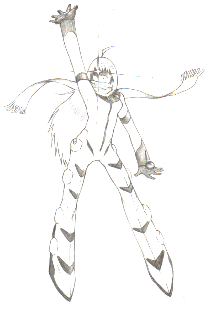 nono and buster machine 7 (top wo nerae! and 1 more) drawn by kurobuta