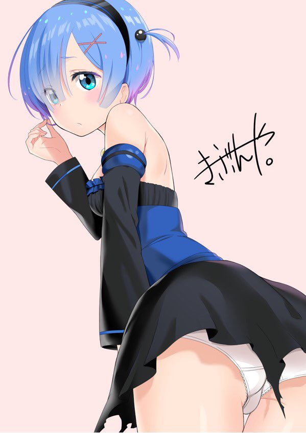 rem (re:zero kara hajimeru isekai seikatsu and 1 more) drawn by murio