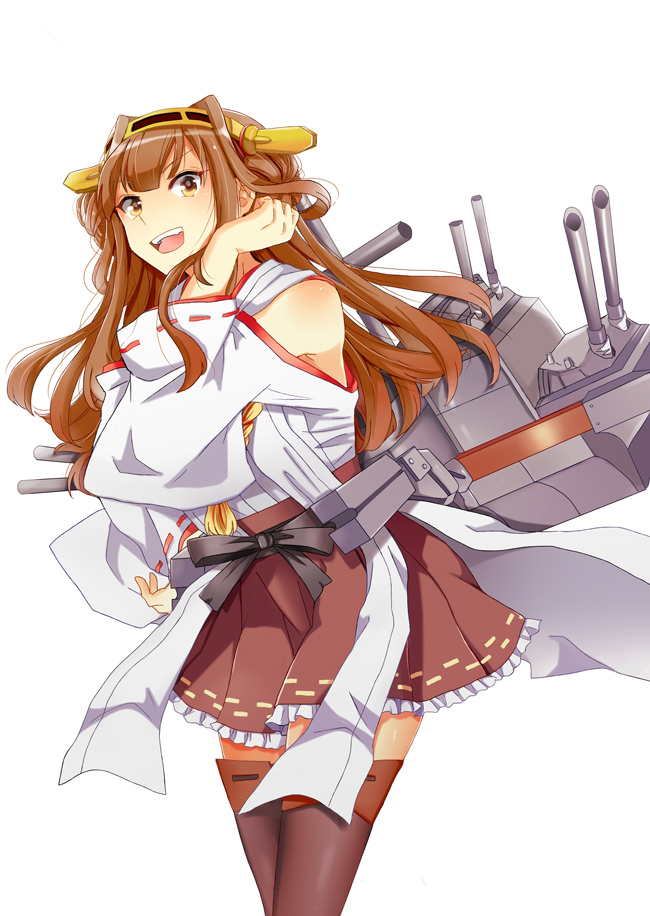 kongou (kantai collection) drawn by tooko_(toko3188)