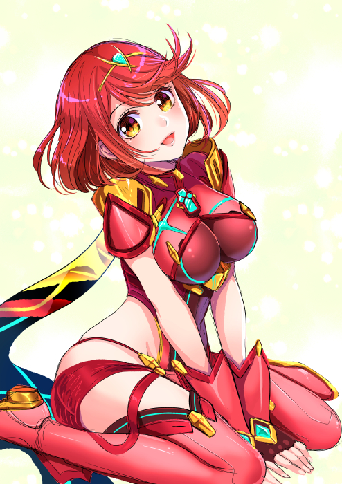 pyra (xenoblade chronicles and 1 more) drawn by nanami_kazusa