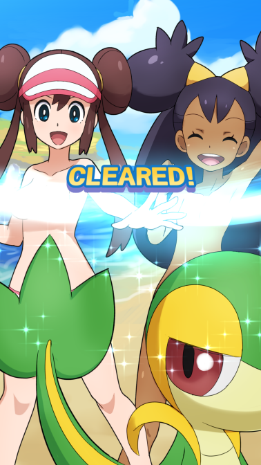 rosa, snivy, and iris (pokemon and 3 more) drawn by pokemoa