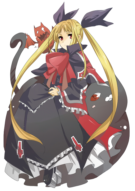rachel alucard, gii, and nago (blazblue) drawn by akeyume