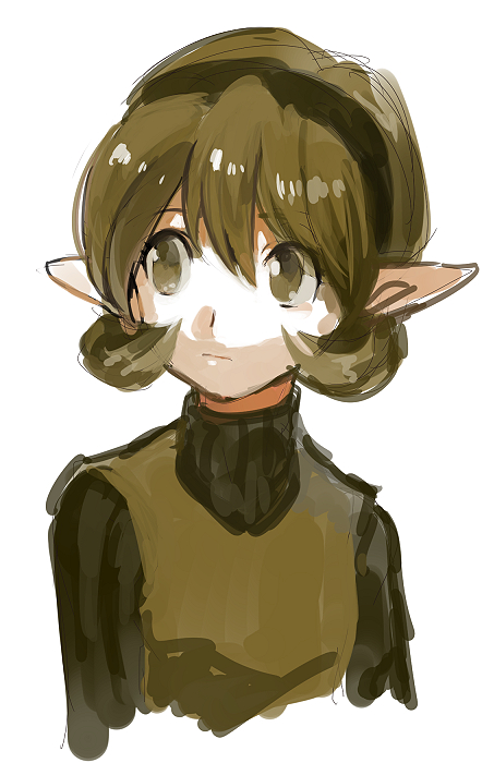 saria (the legend of zelda and 1 more) drawn by aoki_(fumomo)