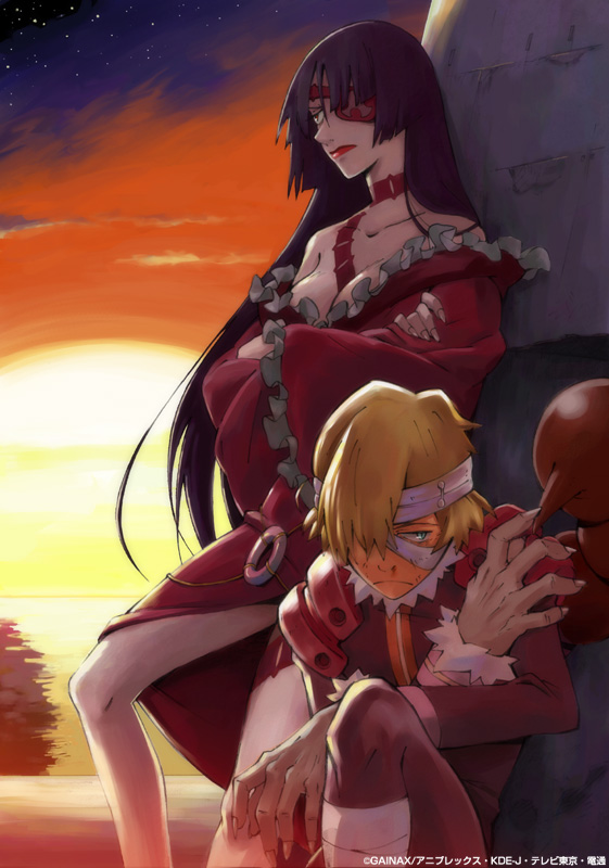 viral and adiane (tengen toppa gurren lagann) drawn by 83_nenshiki