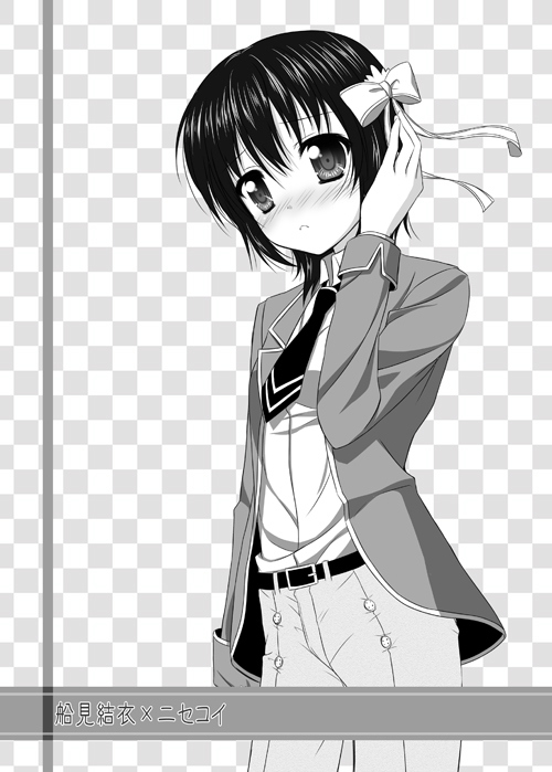 funami yui and tsugumi seishirou (yuruyuri and 1 more) drawn by endori