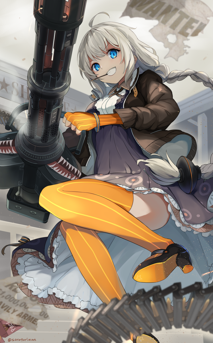 kizuna akari (voiceroid) drawn by sora_no_tori