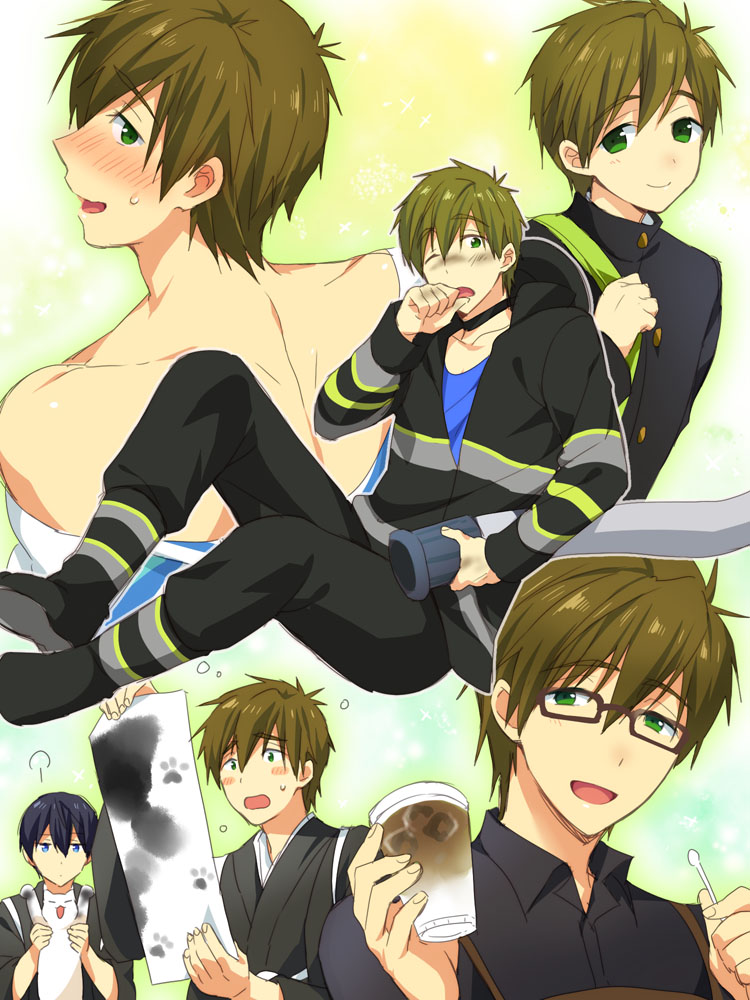 tachibana makoto and nanase haruka (free!) drawn by mo_(nmnme)