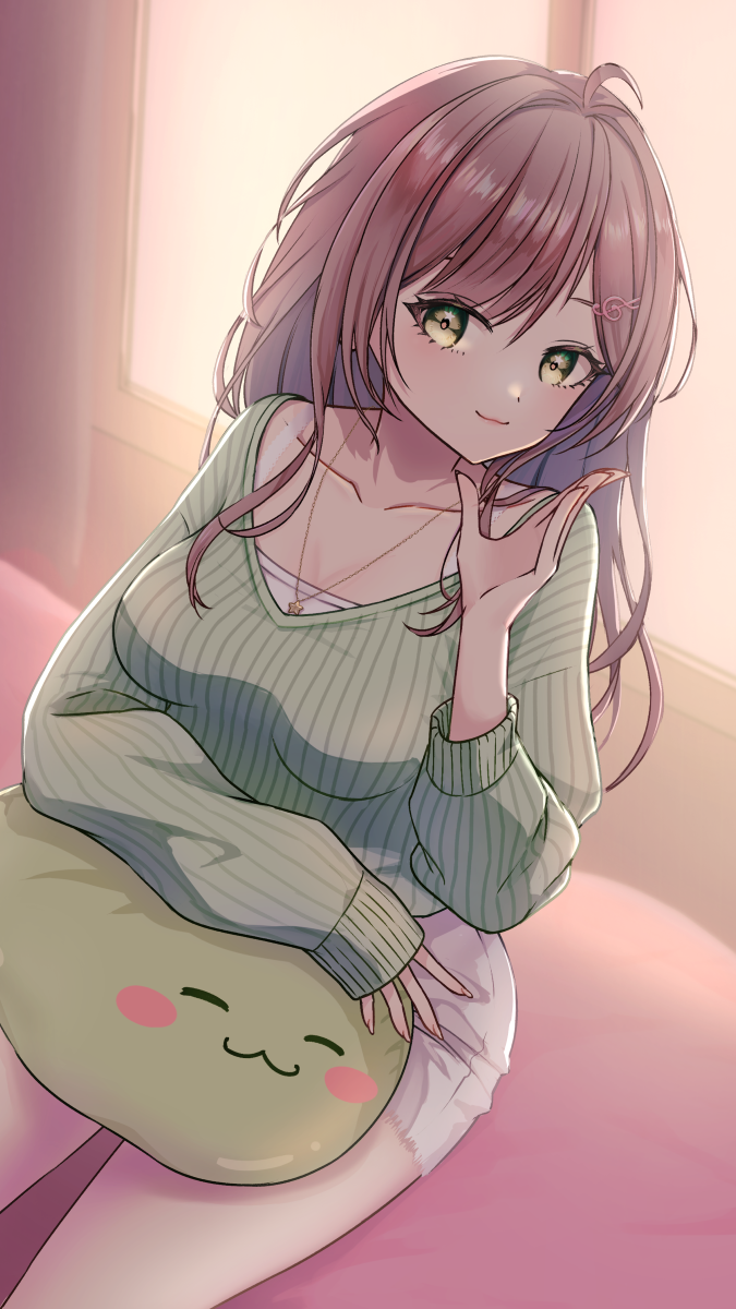 miori celesta and mogu (indie virtual youtuber) drawn by uni_(maru231)