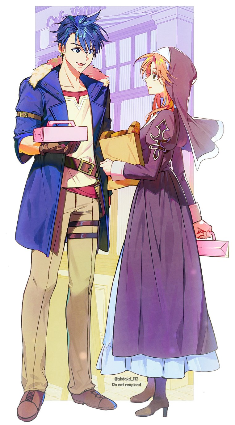 van arkride and ries argent (eiyuu densetsu and 3 more) drawn by ahdqkd_112