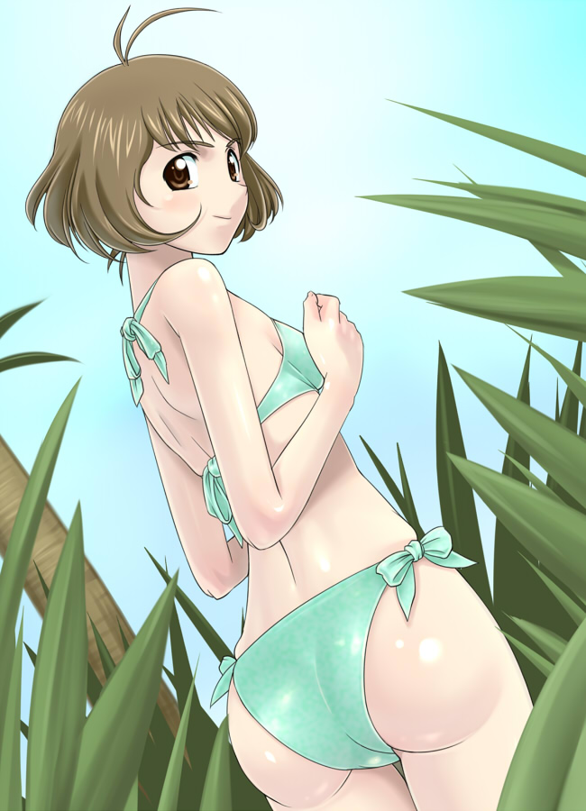 akizuki ryo (idolmaster and 1 more) drawn by muhi11234