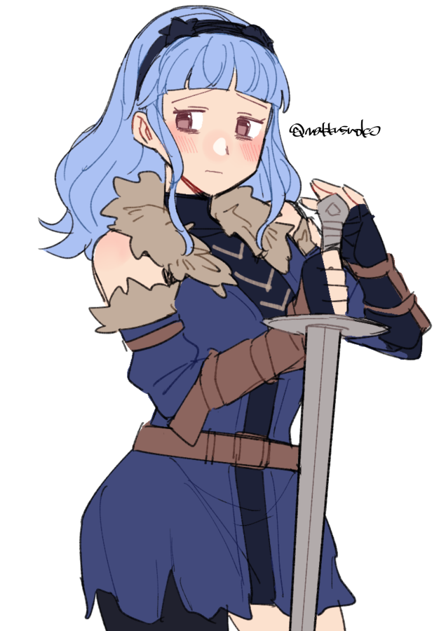 marianne von edmund (fire emblem and 2 more) drawn by do_m_kaeru