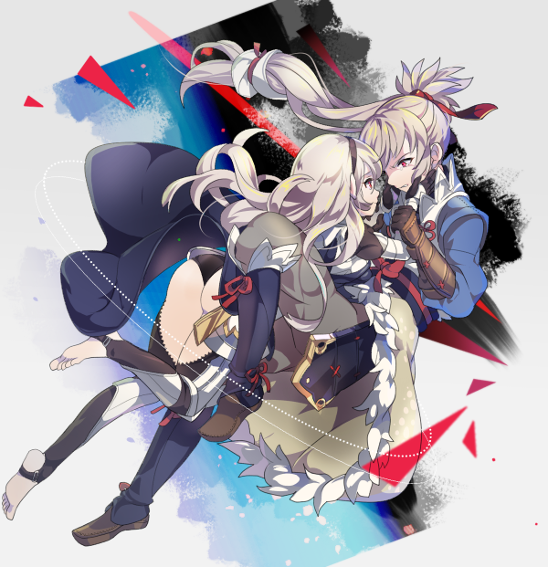 female corrin and takumi (fire emblem and 1 more) drawn by komoreg
