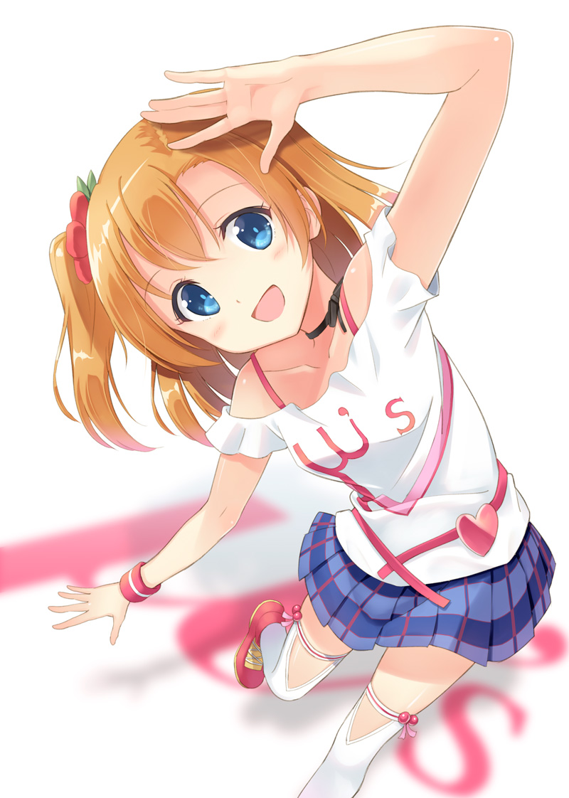 kosaka honoka (love live! and 1 more) drawn by hyuuga_azuri