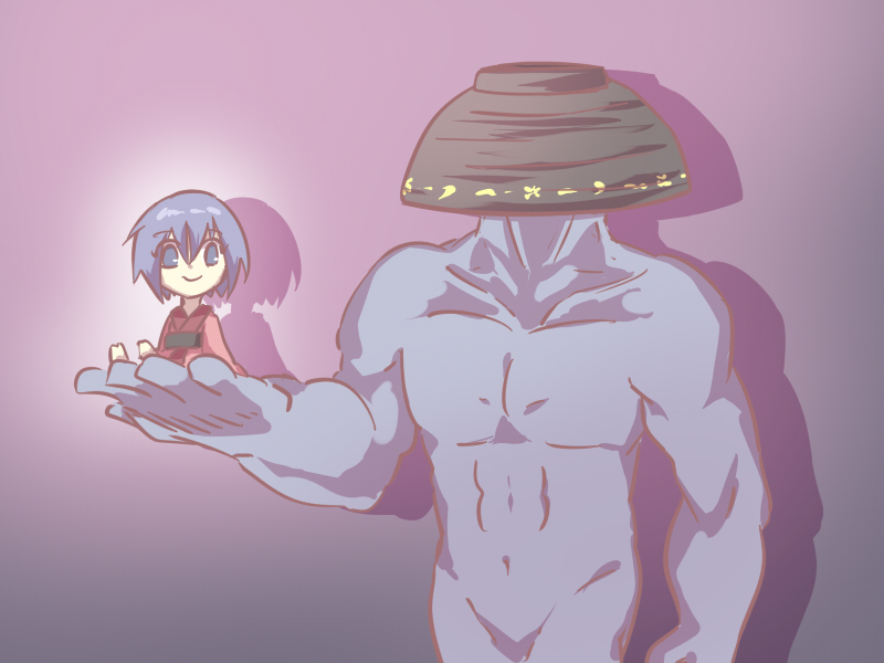 sukuna shinmyoumaru and uugo (touhou and 1 more) drawn by guuchama