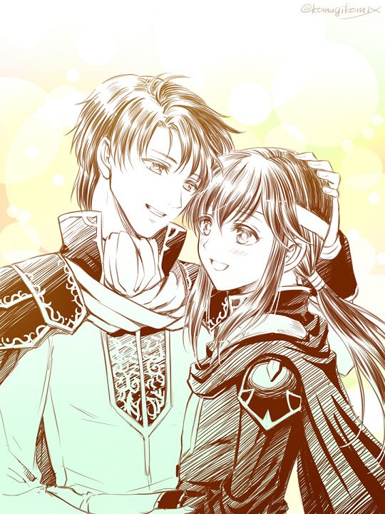 seliph and sigurd (fire emblem and 1 more) drawn by hanasaki_komugi