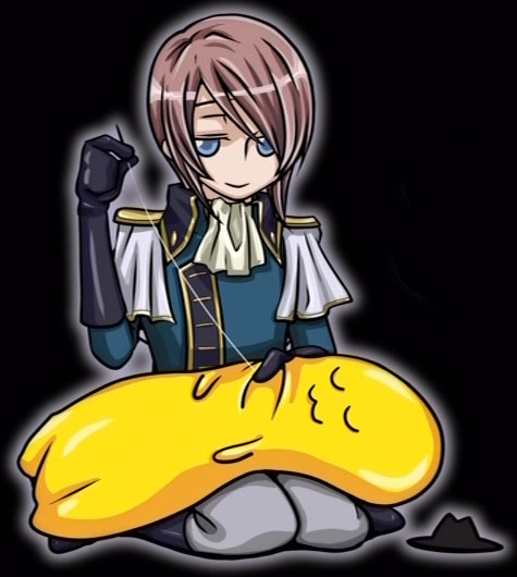 cheese-kun and kannon maldini (code geass and 1 more)