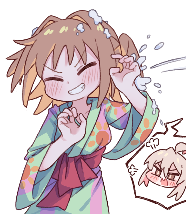 oyama mahiro and oka asahi (onii-chan wa oshimai!) drawn by m1ch