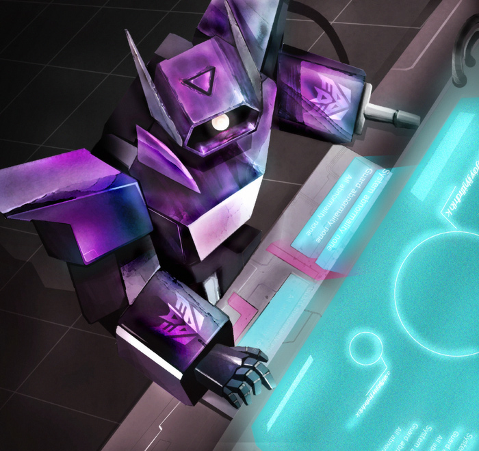 shockwave (transformers and 1 more) drawn by kagami_rei