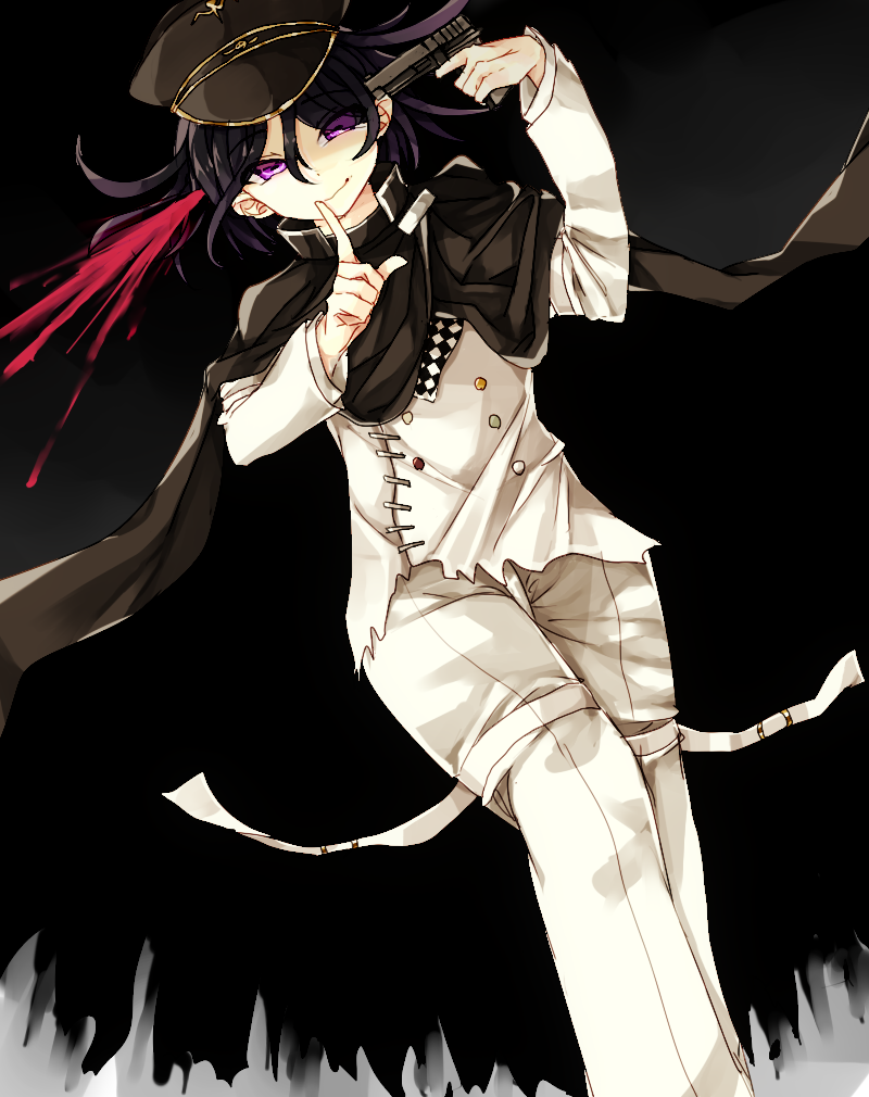 oma kokichi (danganronpa and 1 more) drawn by gomabu_(rirurutennsi)