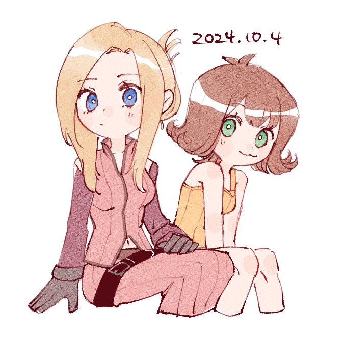 selphie tilmitt and quistis trepe (final fantasy and 1 more) drawn by nitoya_00630a