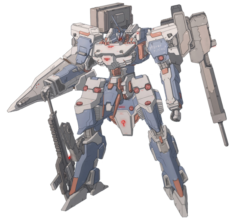 armored core drawn by 8-gou_(mechanist08)