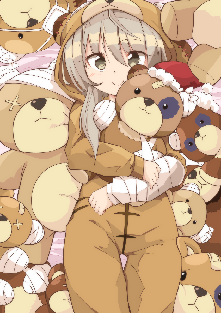 shimada arisu and boko (girls und panzer) drawn by moja_(moja4192)