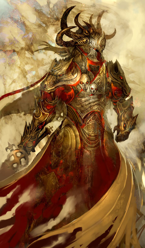 balthazar (guild wars and 1 more) drawn by kekai_kotaki