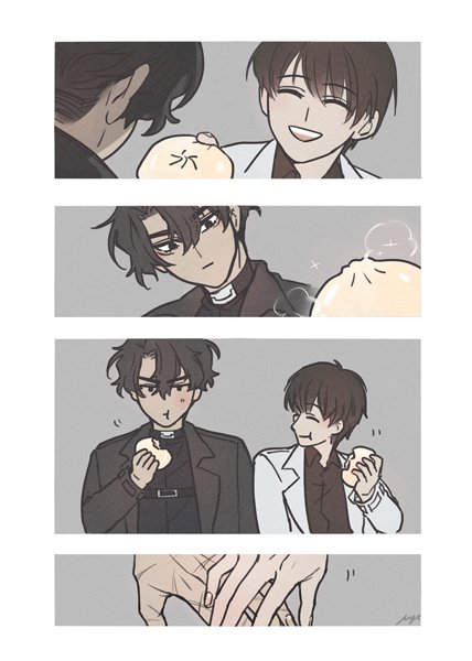 kim dokja and yoo joonghyuk (omniscient reader's viewpoint) drawn by mikoyuki