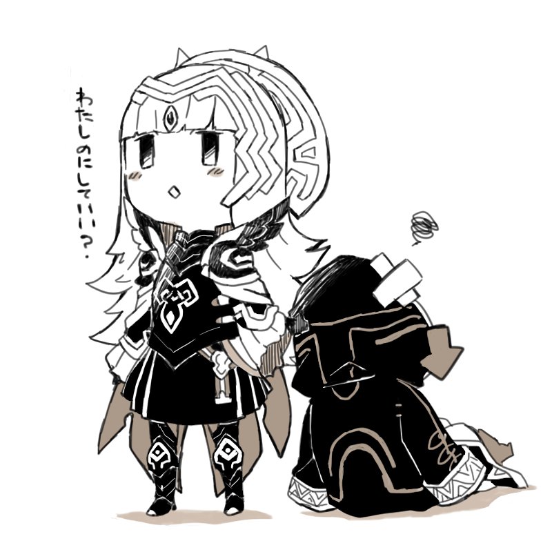veronica and robin (fire emblem and 2 more) drawn by shunrai