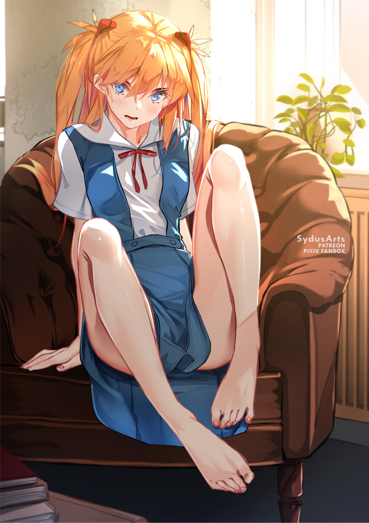souryuu asuka langley (neon genesis evangelion) drawn by sydus