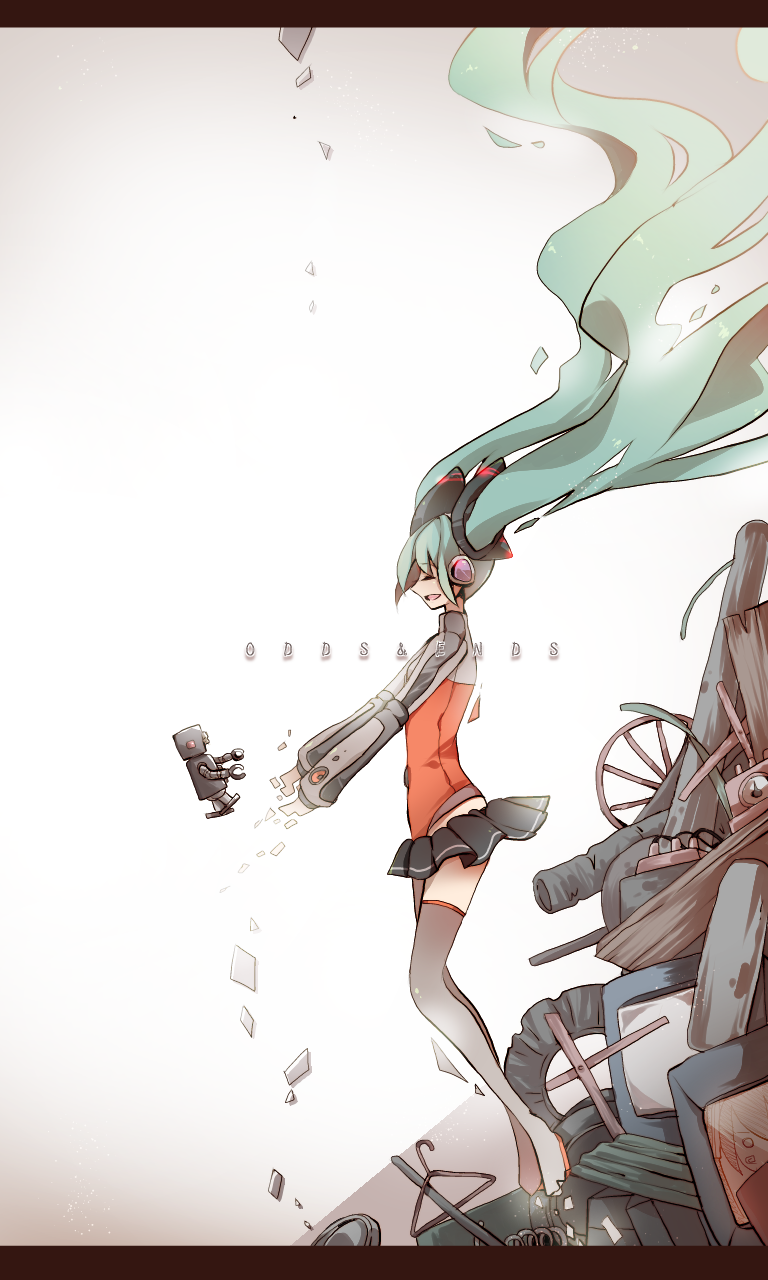 hatsune miku (vocaloid and 3 more) drawn by saihate_(d3)