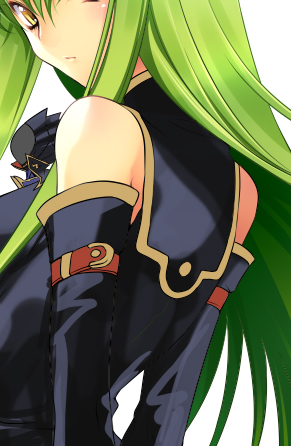 c.c. and zero (code geass) drawn by creayus