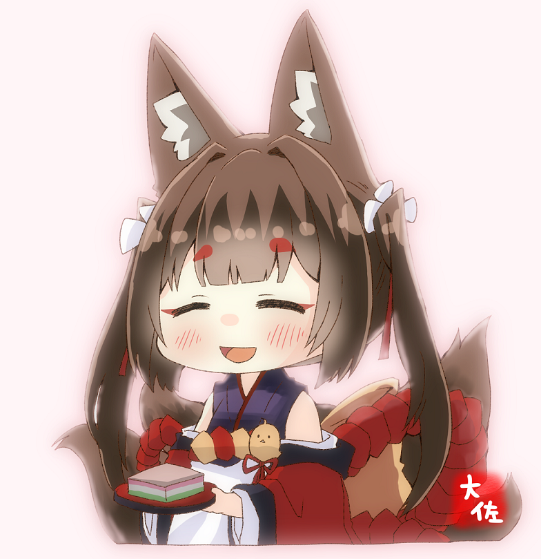 manjuu and amagi-chan (azur lane) drawn by taisa_(kari)