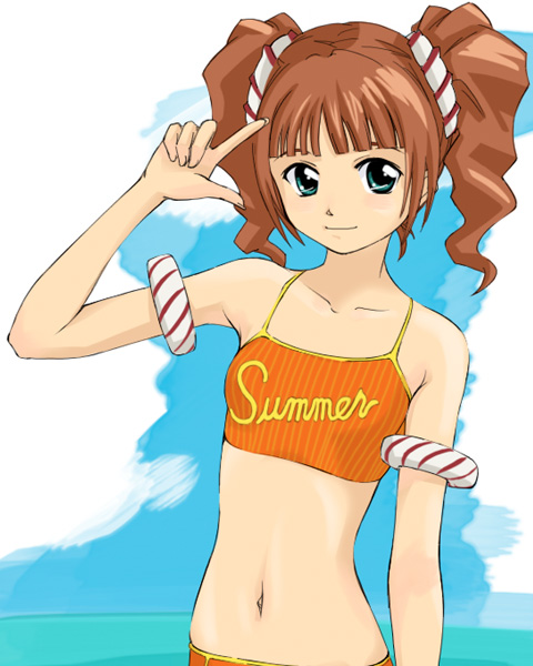 takatsuki yayoi (idolmaster and 1 more) drawn by takahashi_ren