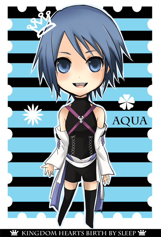 aqua (kingdom hearts and 1 more) drawn by hagino_makoto